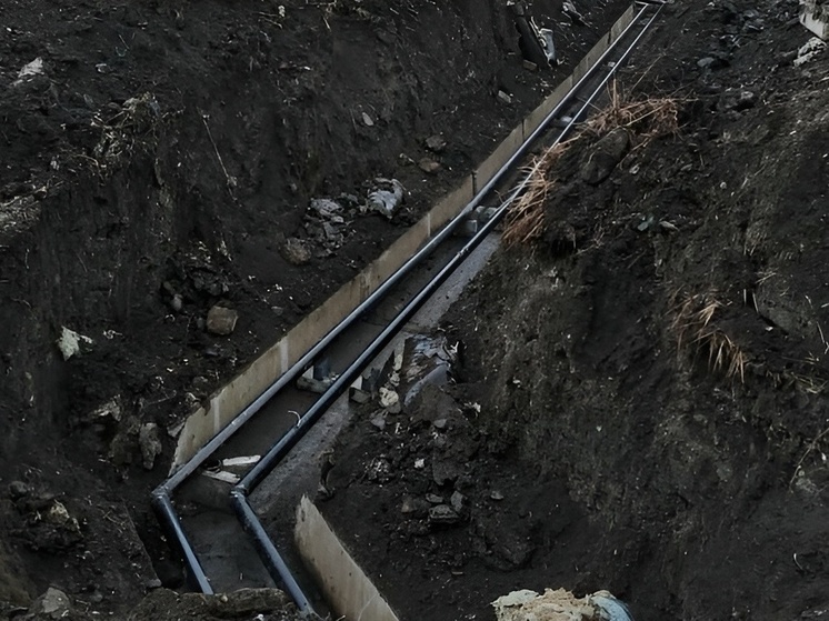 В хакасском поселке на финальный этап вышел капремонт сетей водоснабжения