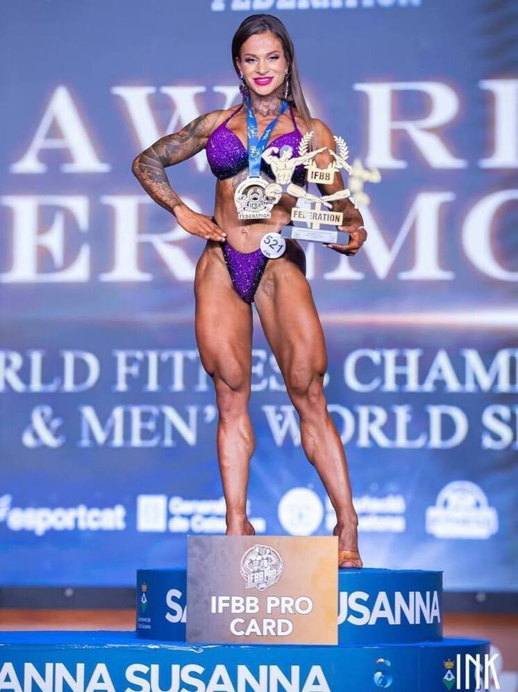 Бодибилдерша из Нового Уренгоя стала чемпионкой мира