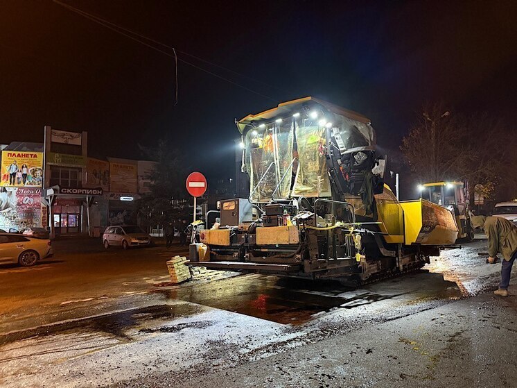 Ремонт дороги в Красногвардейском районе Макеевки завершат к концу ноября
