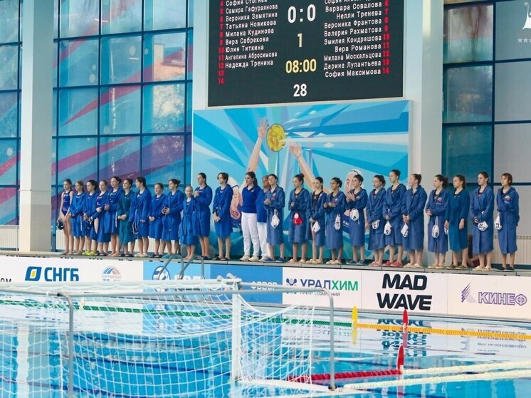 Девушки до 16 поборются за победу в первенстве России по водному поло