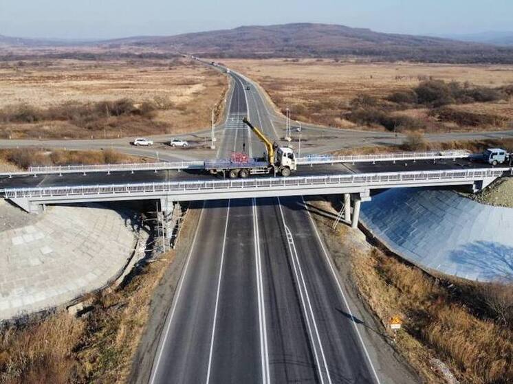 В Приморье открыли обновленный путепровод в районе села Баневурово