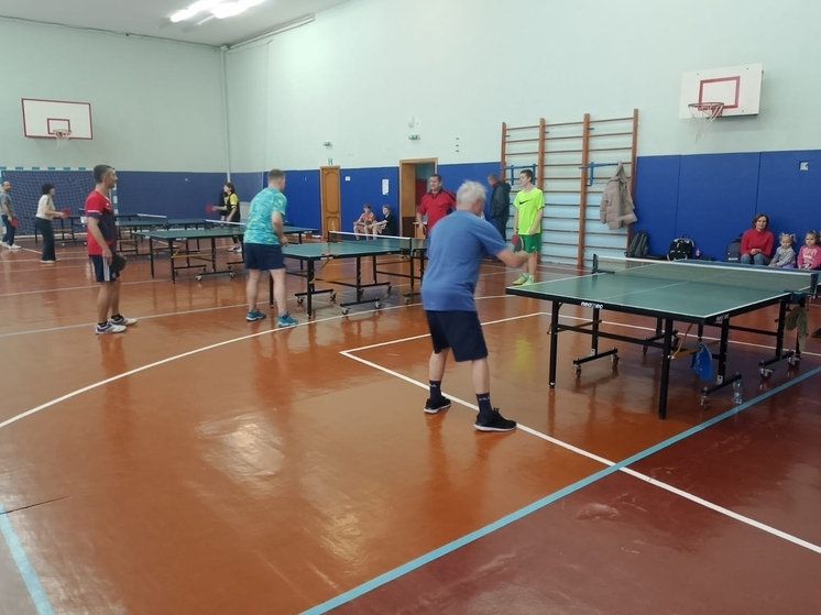 В Серпухове прошел турнир по настольному теннису