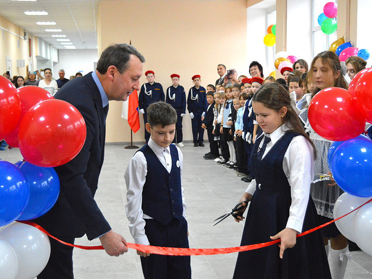 После капремонта открылась школа в селе Студёнки Белинского района