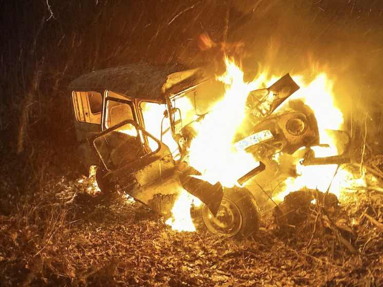 В Устьянском округе водитель погиб при наезде на дерево