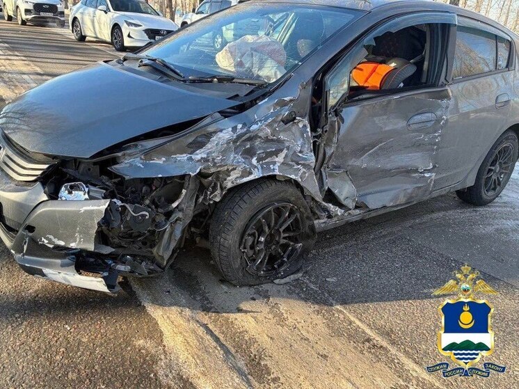 В Улан-Удэ в ДТП пострадала полуторагодовалая пассажирка иномарки