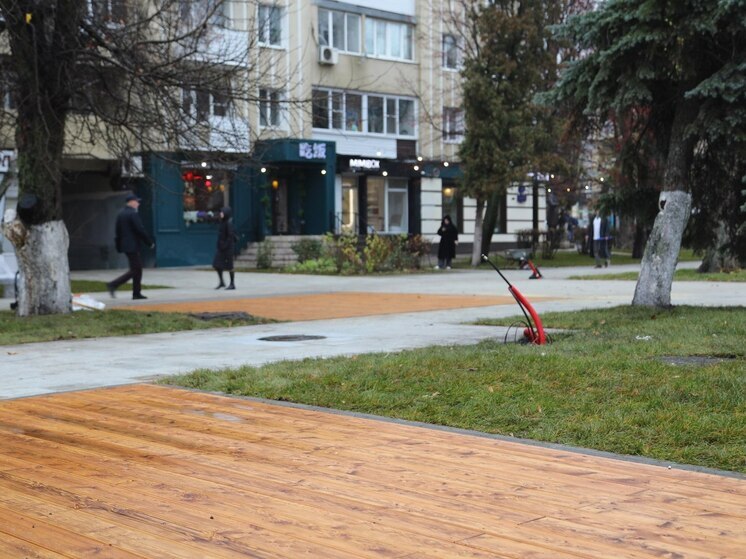 Благоустройство на улице Карла Маркса в Воронеже выходит на финишную прямую