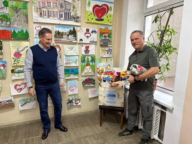 «Единая Россия» Запорожской области подарила радость детям Токмакского района