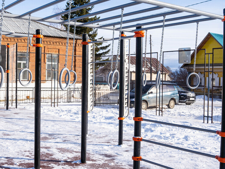 В Баргузинском районе Бурятии открыли новую спортплощадку для ГТО