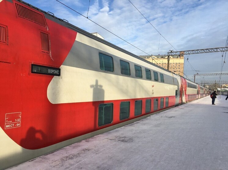 В новогодние праздники через Воронеж пустят дополнительные поезда
