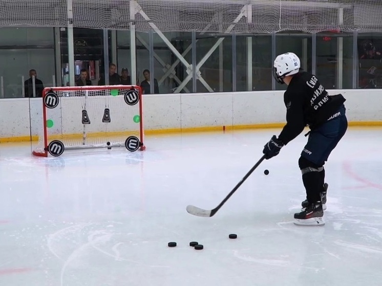 В Калмыкии объявили челлендж по броскам на льду