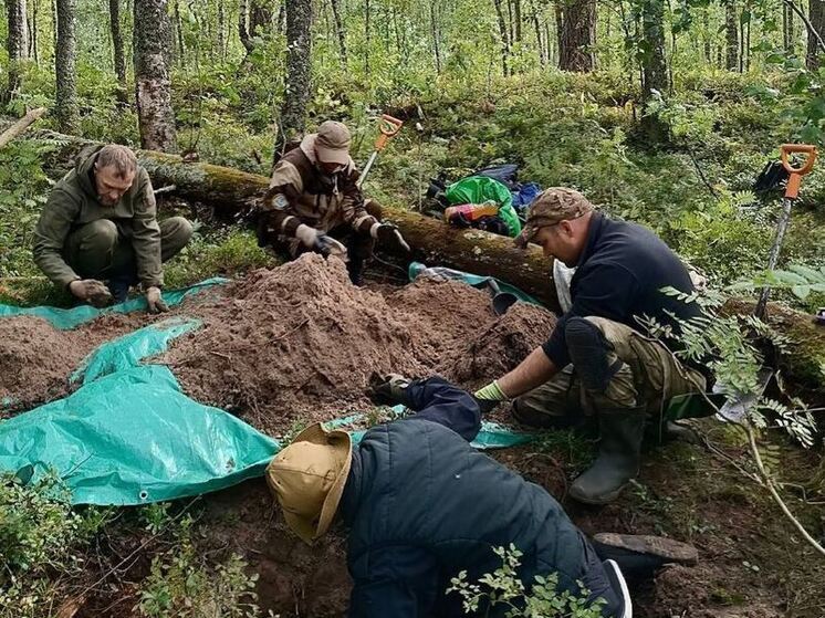 В Лодейнопольском районе 21 ноября захоронят останки моряков-балтийцев