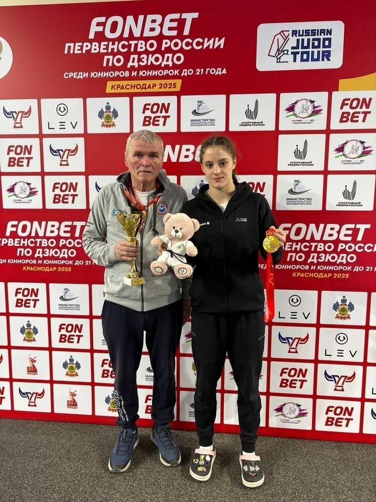 Юниорское первенство России по дзюдо: тюменская спортсменка завоевала золото
