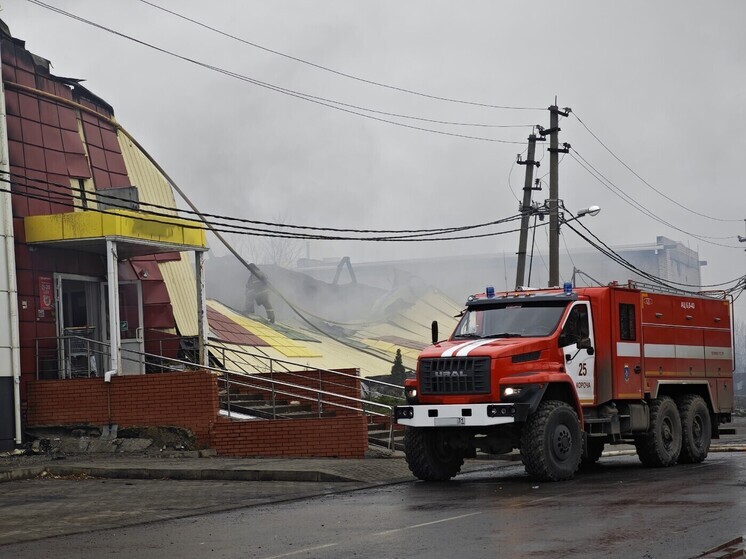 В Короче ликвидируют последствия атаки беспилотников на город