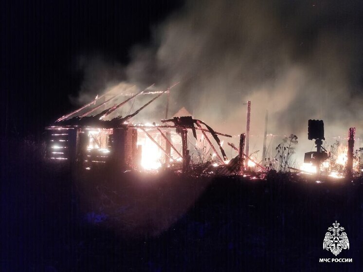 Костромские трагедии: в Шарьинском районе при пожаре погиб пожилой мужчина