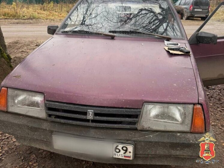 Житель Тверской области выпил для храбрости, прихватил пистолет и поехал разбираться с обидчицей жены