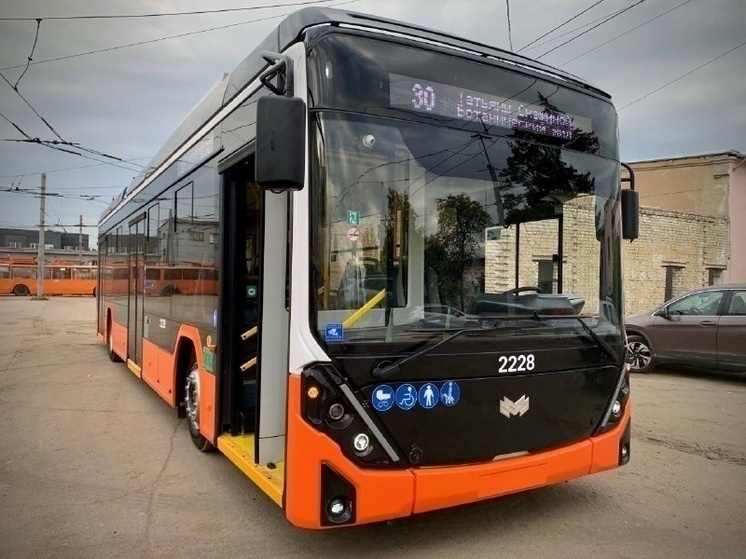 Новый белорусский троллейбус успешно прошёл испытания в Нижнем