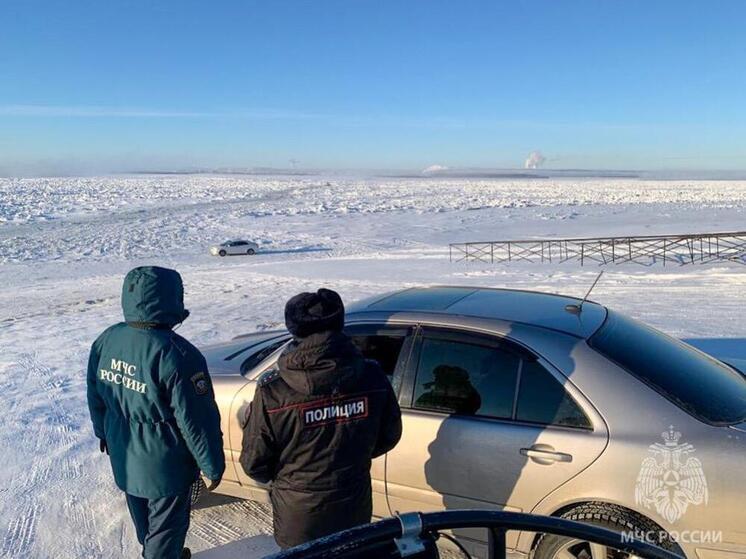 В Якутии открыта еще одна ледовая переправа, общее число достигло восьми