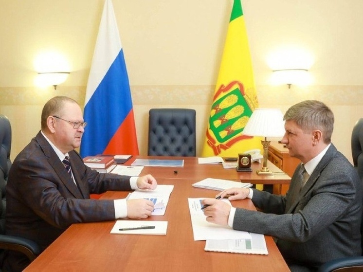 Олег Мельниченко обсудил с новым мэром Кузнецка ключевые задачи развития города