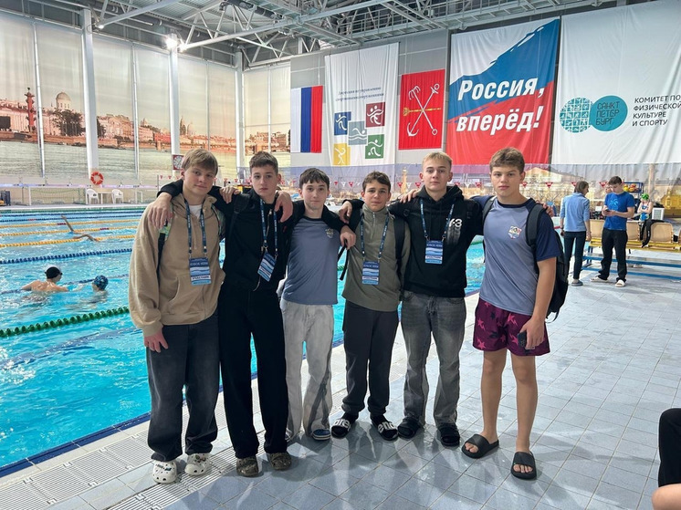 Орловские пловцы завоевали бронзу на «Кубке Невы»