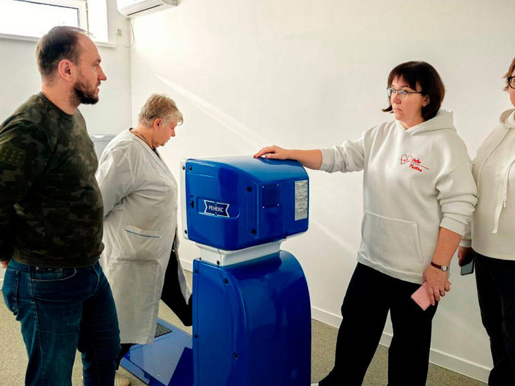 Липецкие строители обновили рентген-кабинет в ДНР