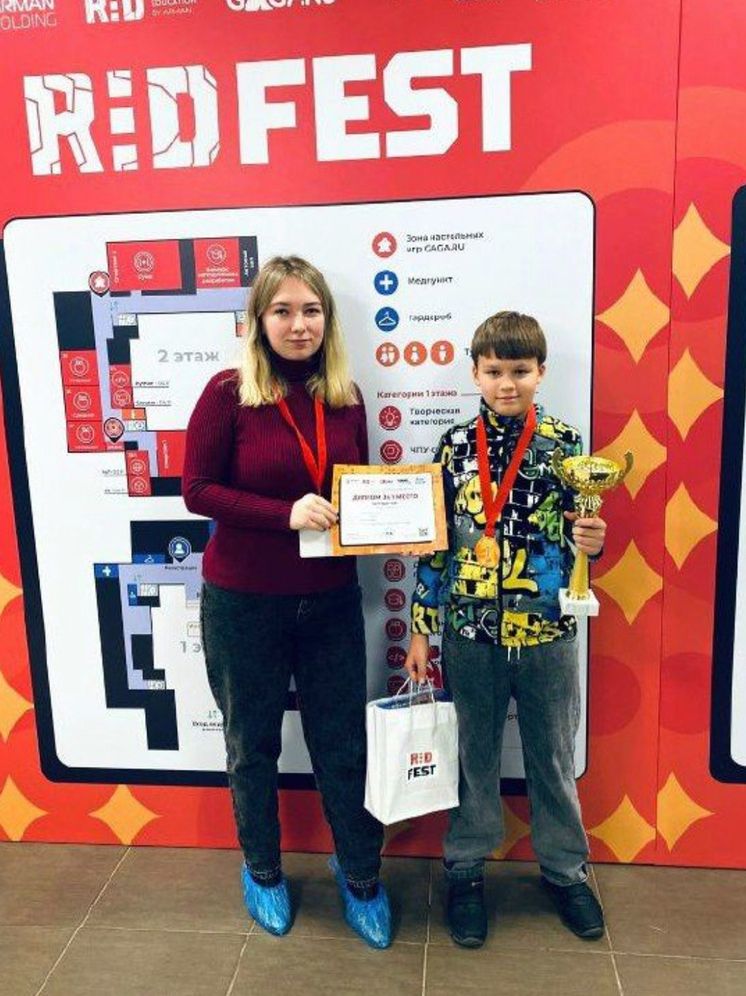 Орловец победил на международном фестивале по робототехнике