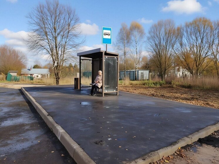 Жители деревень Городского округа Серпухов смогут пользоваться новыми автобусными остановками