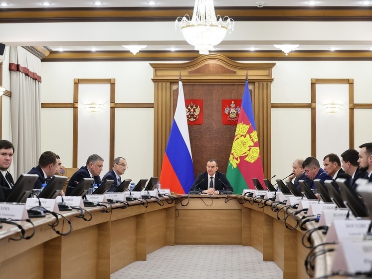 Вениамин Кондратьев провел совещание краевого проектного комитета