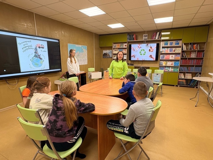 Мастер-класс по сортировке мусора провели в Красном