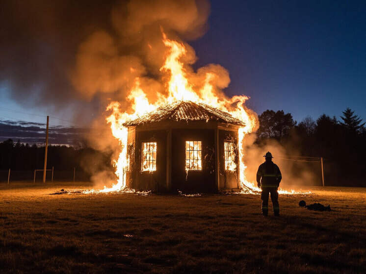 В селе в Бурятии затянулась ликвидация последствий пожара на подстанции