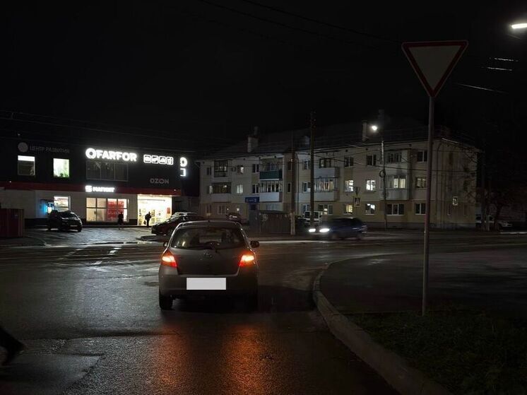 В Орле иномарка наехала на пенсионерку