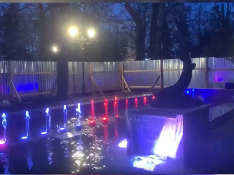 В Саратове возродили дореволюционный фонтан с металлической стерлядью