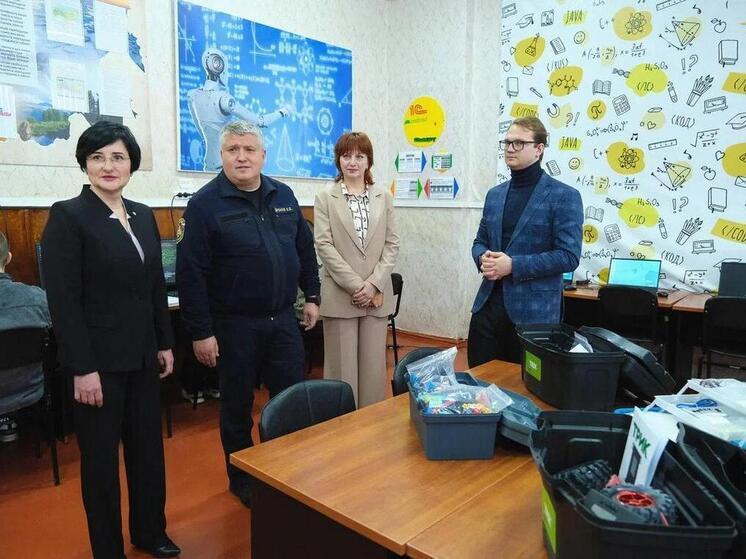 Губернатор Новгородской области посетил школу «Скифия» в Каменско-Днепровском муниципальном округе