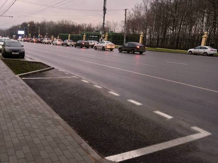 У парка «Швейцария» организованы 73 новых парковочных места