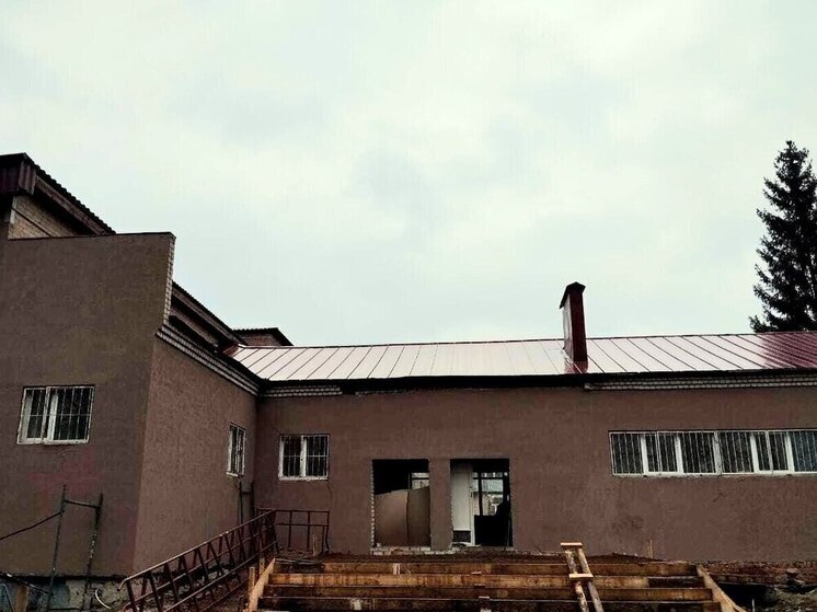 В Орловской области приобретает новый облик школа имени С.Г. Поматилова в Хотынецком районе