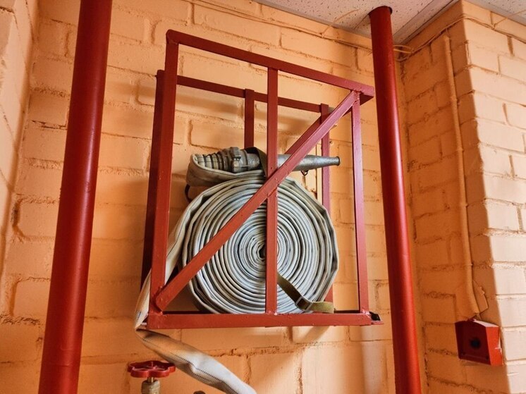 Пожарные провели занятие по безопасности в детском саду Фалилеево