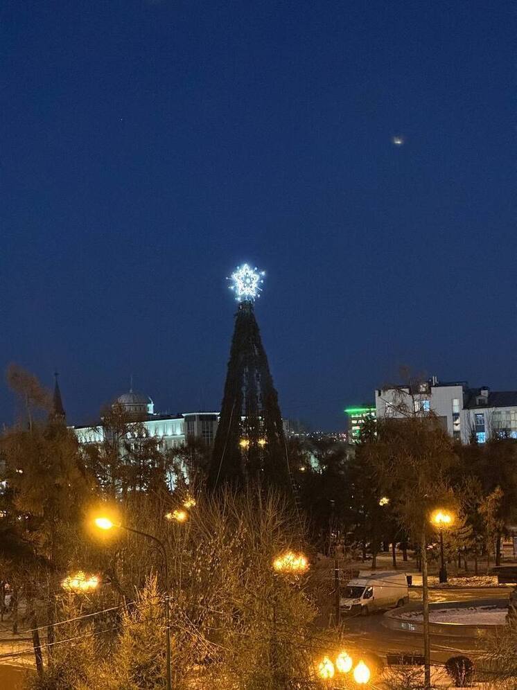 Главная елка Иркутска засияет 20 декабря