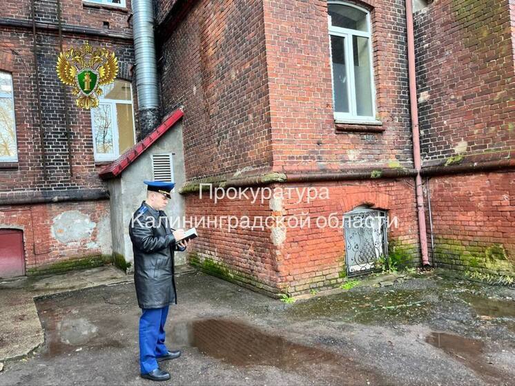 Прокуратура взяла на контроль ремонт в больнице Советска