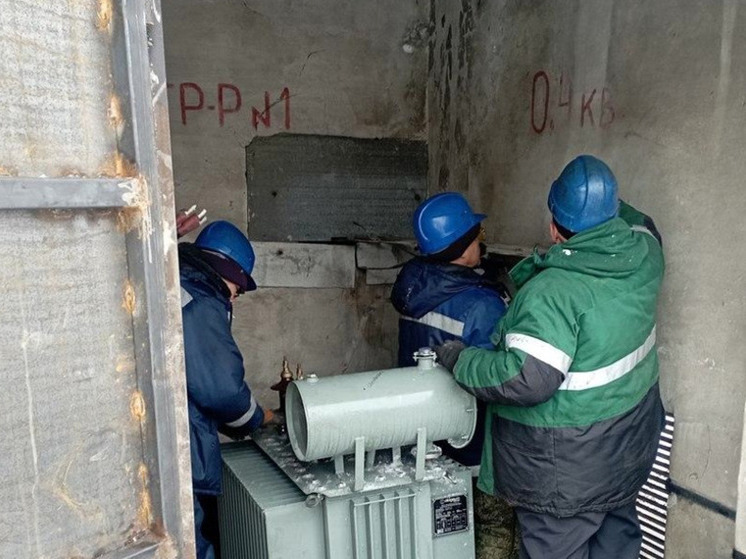 В Алчевске ведутся работы по восстановлению энергосистемы после аварии