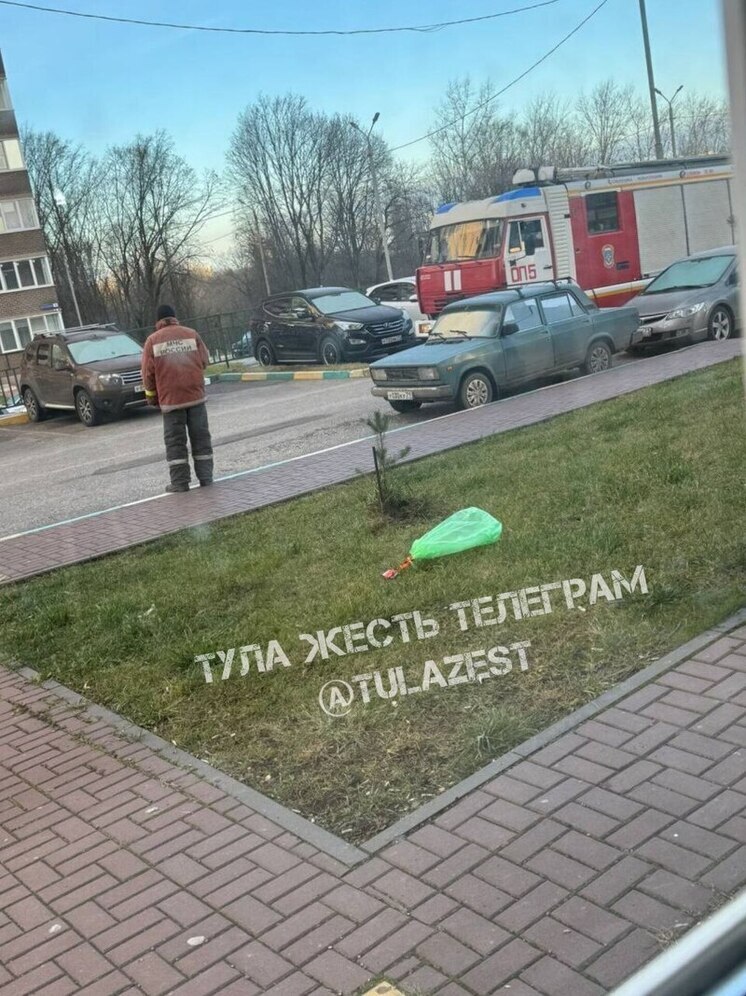 Туляки нашли подозрительный пакет на проспекте Ленина