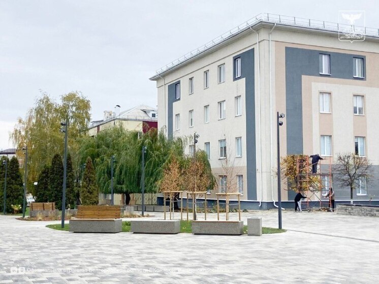 В Новом Осколе обновили центральную площадь после победы в федеральном конкурсе