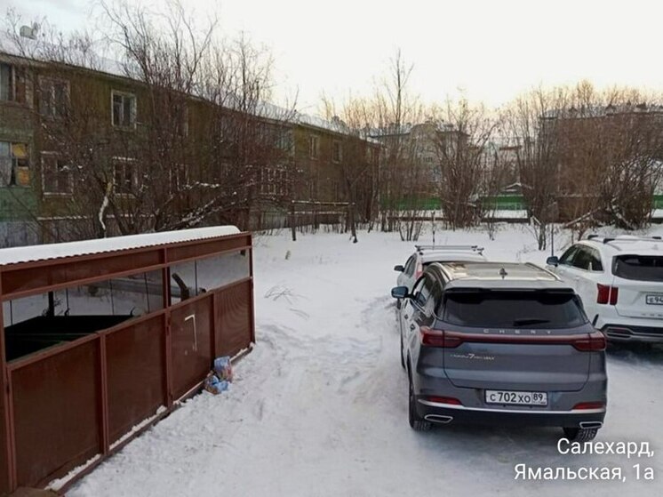 Вывоз мусора блокируют автовладельцы в Салехарде