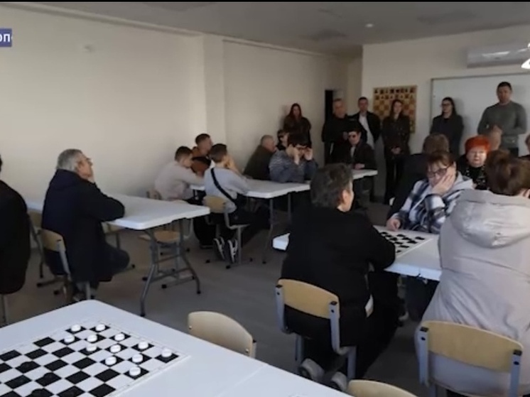 Турнир по шашкам «Вместе мы едины» объединил активных горожан с ограниченными возможностями здоровья в Мелитополе