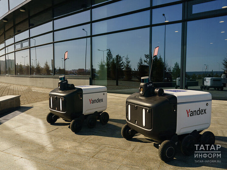 Роботы-доставщики начнут курсировать в декабре по улицам Казани
