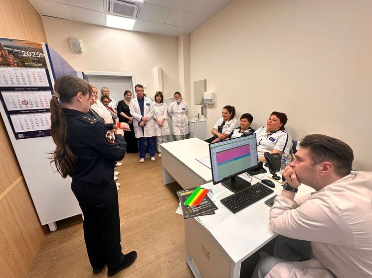 Серпуховские автоинспекторы провели урок безопасности в больнице