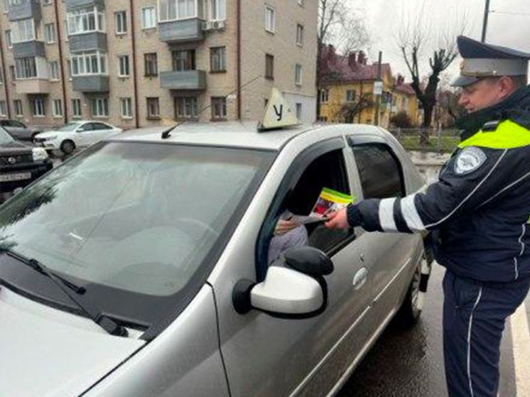 «Молодым» водителям в Брянске сотрудники ГАИ напомнили о безопасности