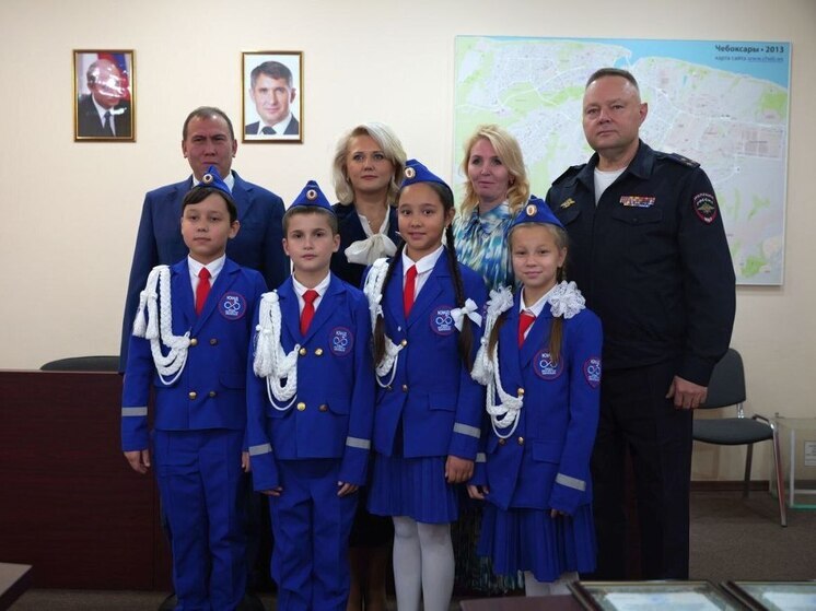 Команда юных инспекторов движения из Чебоксар достойно выступила на всероссийском конкурсе