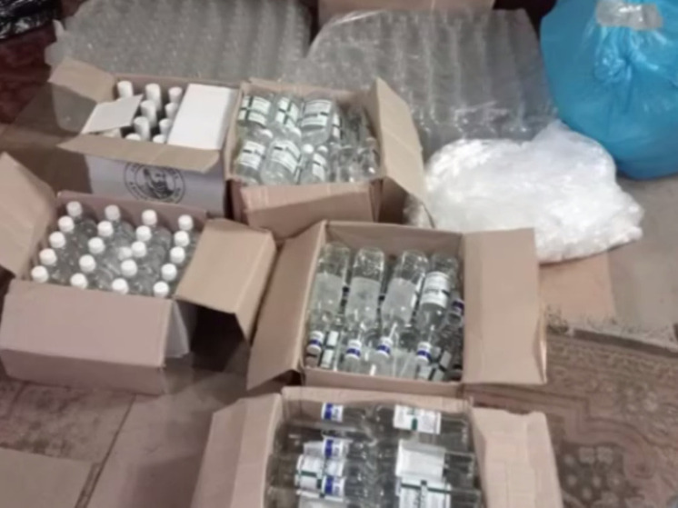 Полиция изъяла более тонны нелегального алкоголя в Орловской области