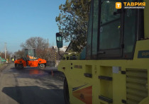 В Геническе Херсонской области завершилась приемка около 8 километров обновленных автомобильных дорог