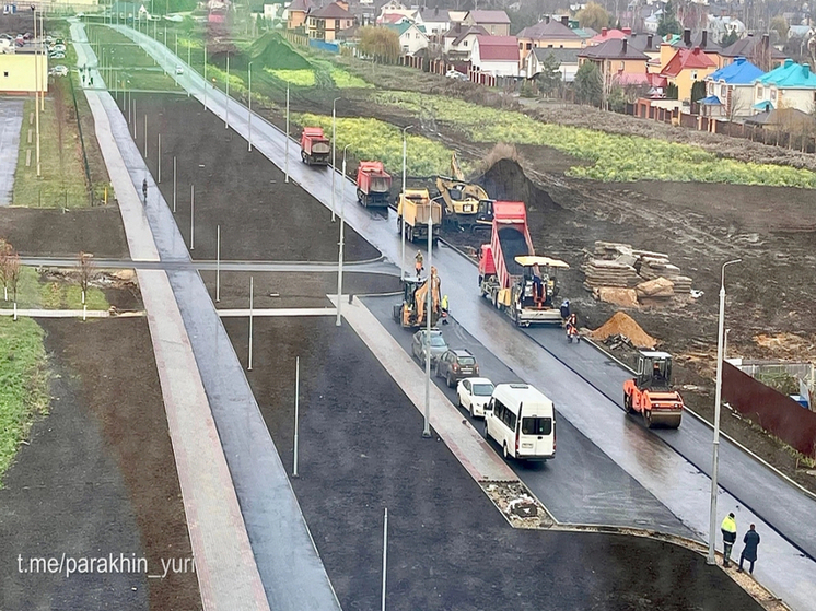 Улица Витольда Почернина в Орле обретает завершенный вид