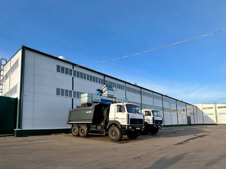 В Узловском районе запустили новый комплекс по переработке отходов